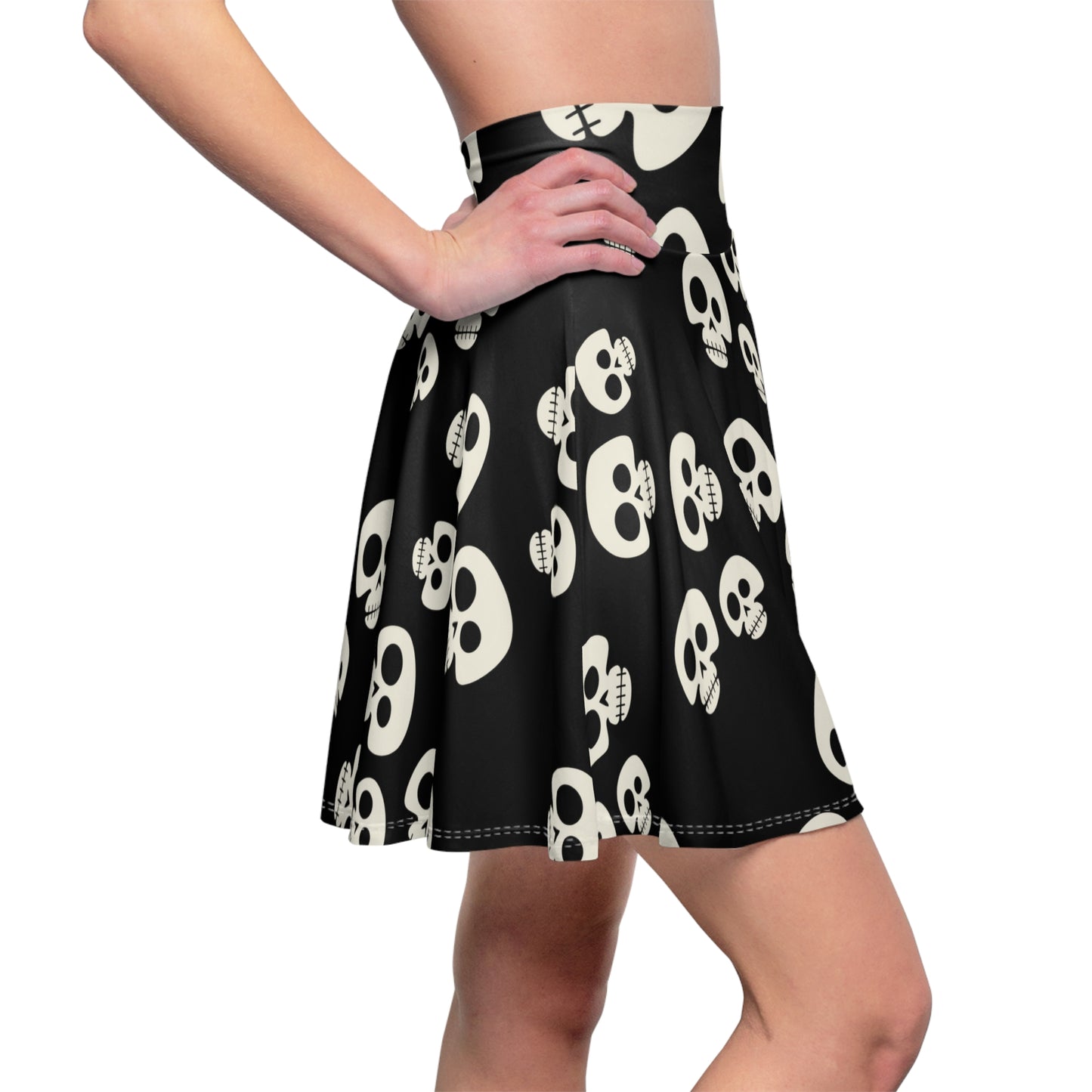 Halloween - Spooky Skulls Skirt