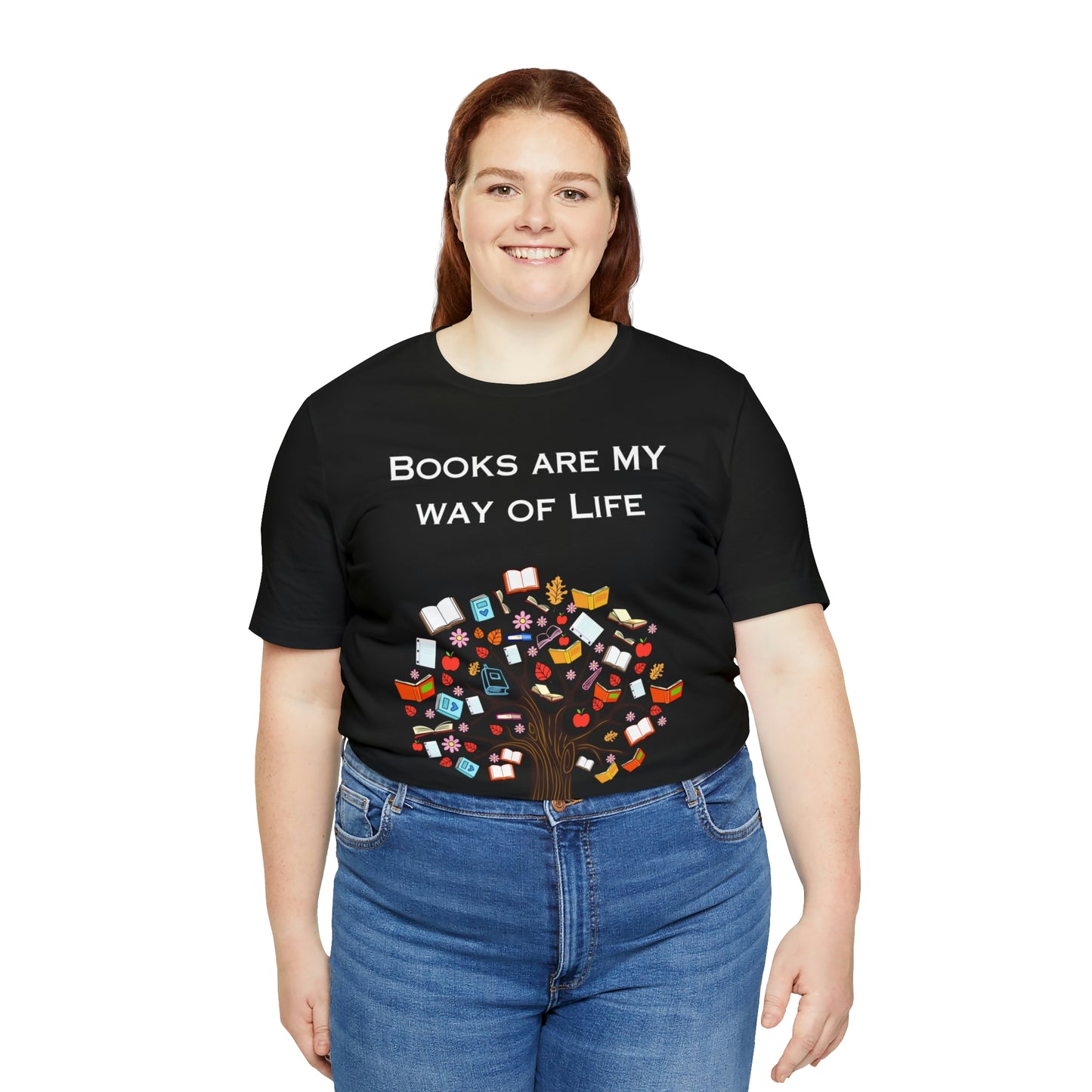 Book Tree - Unisex Jersey Short Sleeve Tee