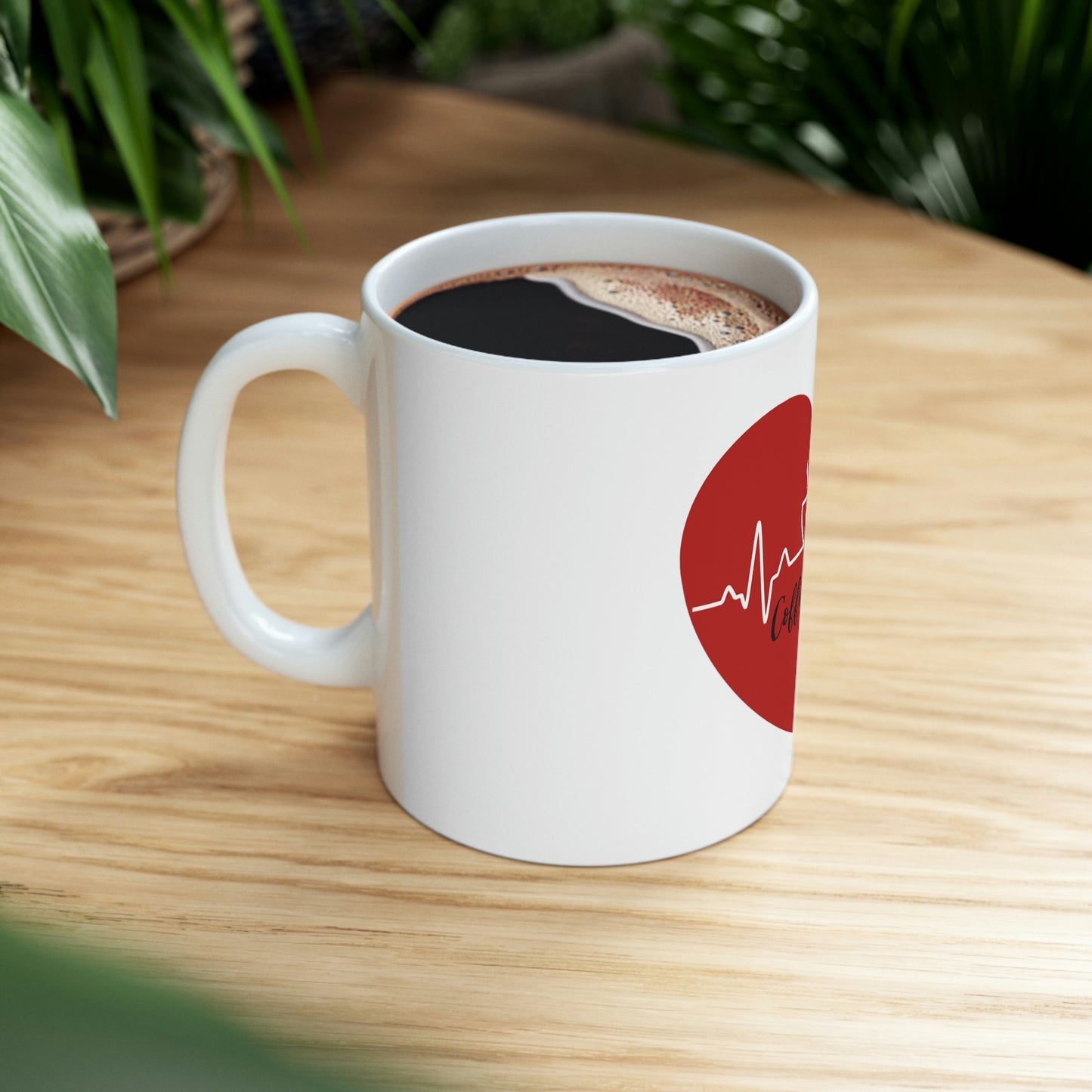 Love for Coffee Time - Ceramic Mug 11oz