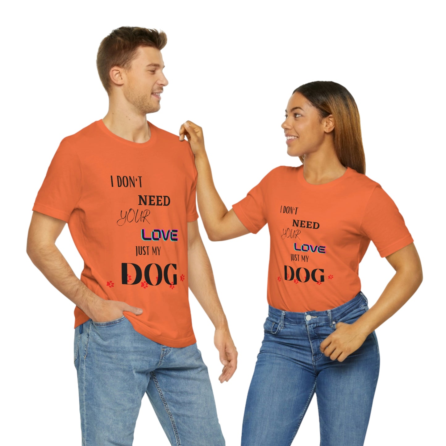 Dog Love - Short Sleeve Tee 01