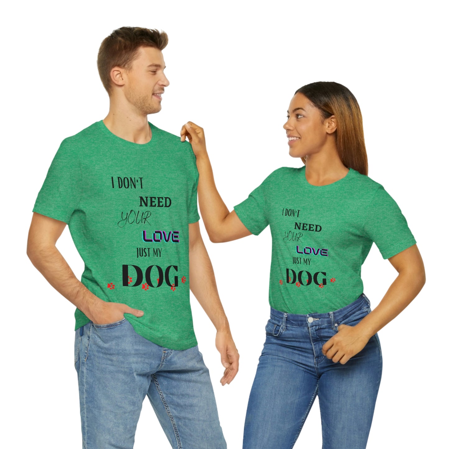 Dog Love - Short Sleeve Tee 01