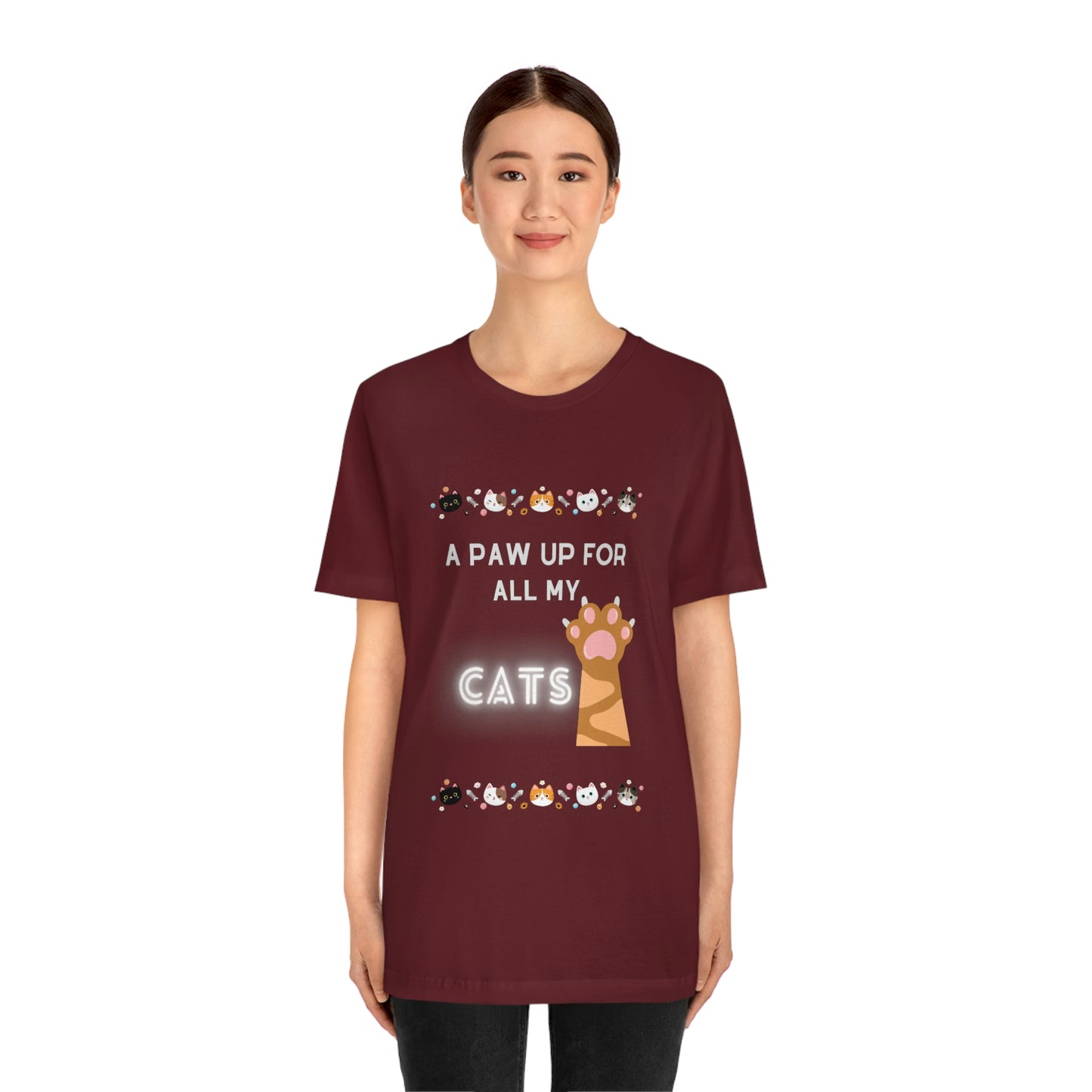 Cats Paw Up - Short Sleeve Tee