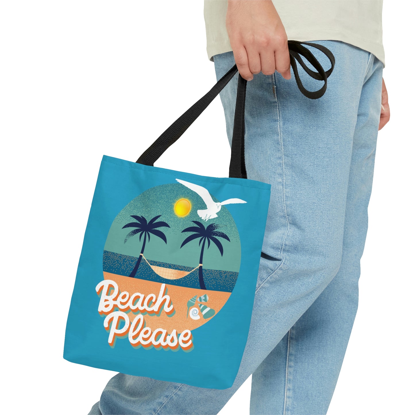 Beach Please - AOP Tote Bag