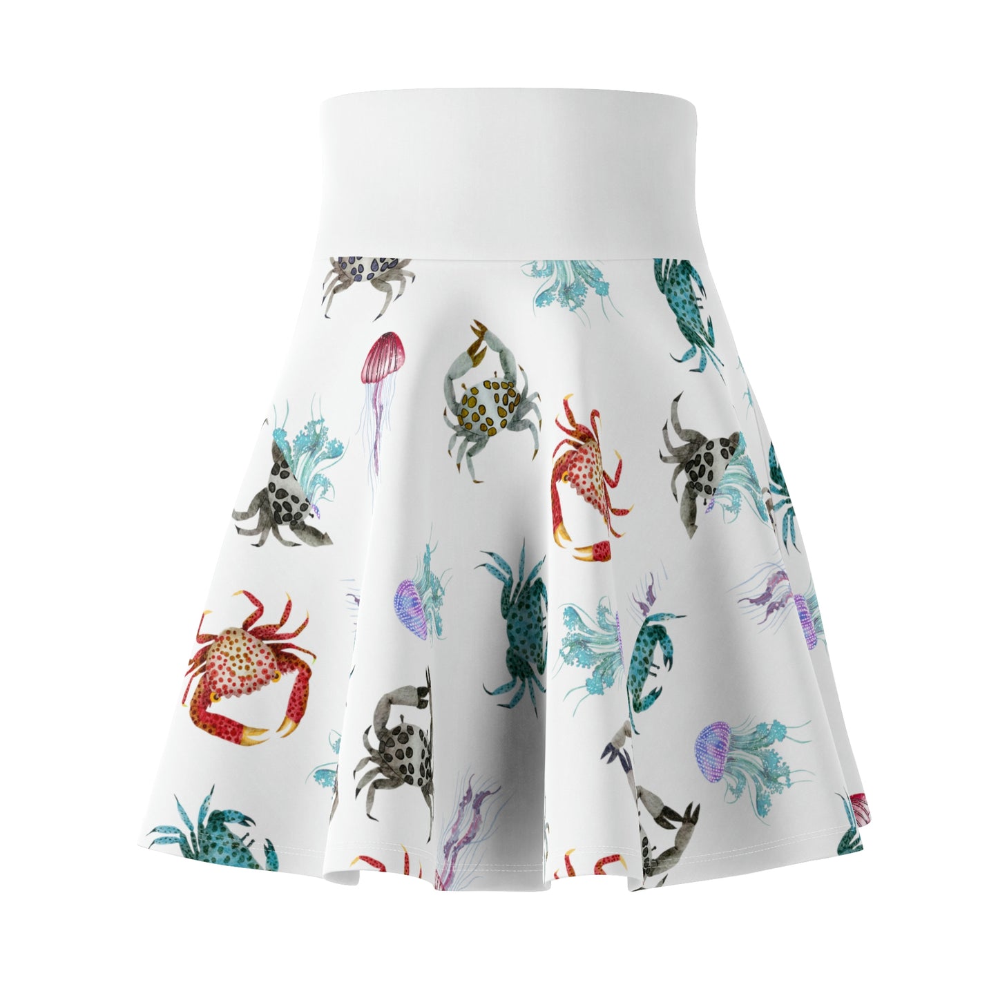 Salty Sea Crab and Jellyfish - Skirt