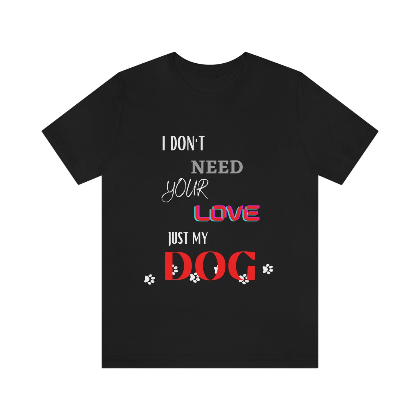 Dog Love - Short Sleeve Tee 02