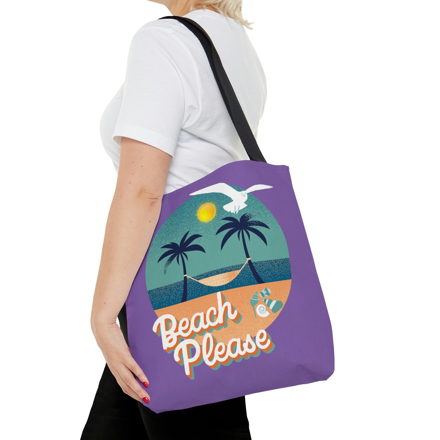 Beach Please - AOP Tote Bag