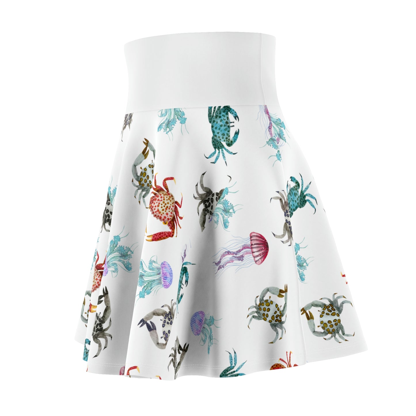 Salty Sea Crab and Jellyfish - Skirt