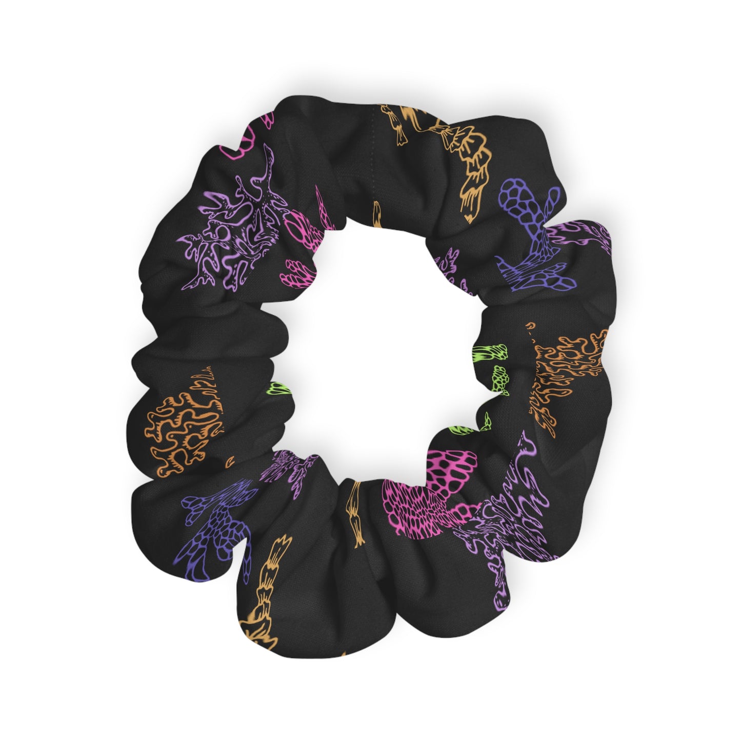 Colorful Coral - Scrunchie