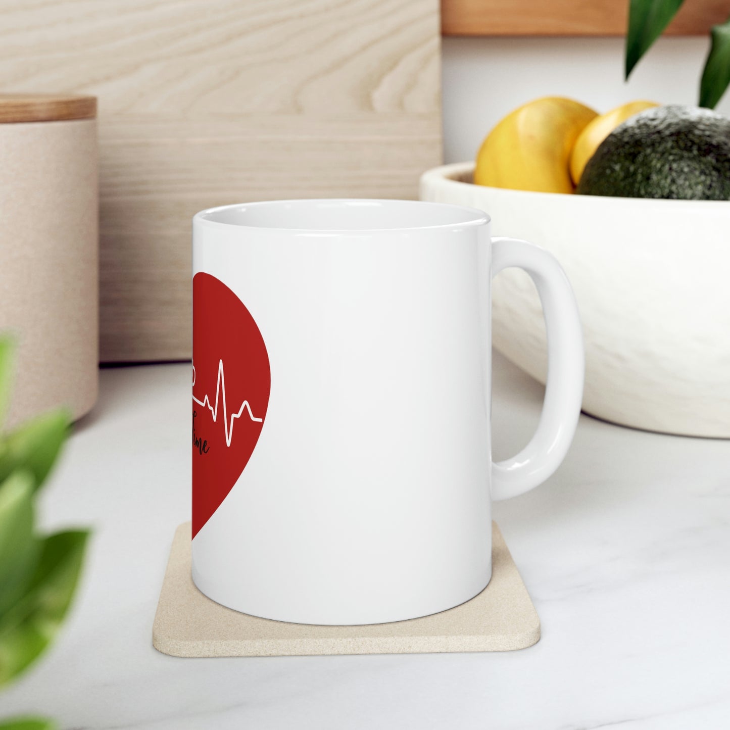 Love for Coffee Time - Ceramic Mug 11oz