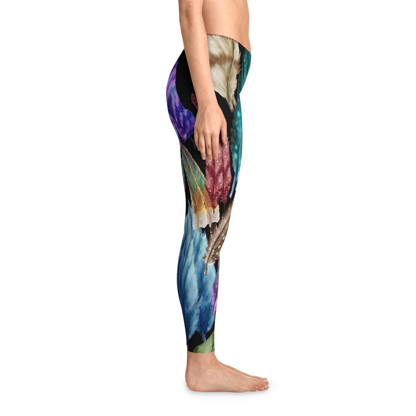 Feathers - Stretchy Leggings