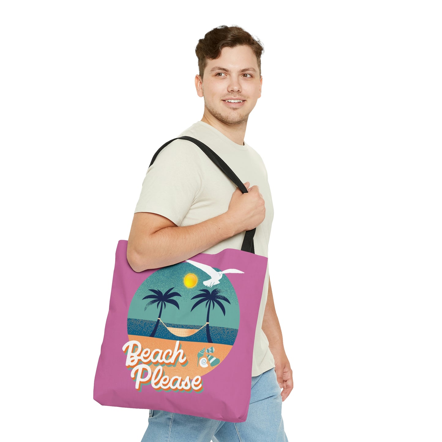 Beach Please - AOP Tote Bag