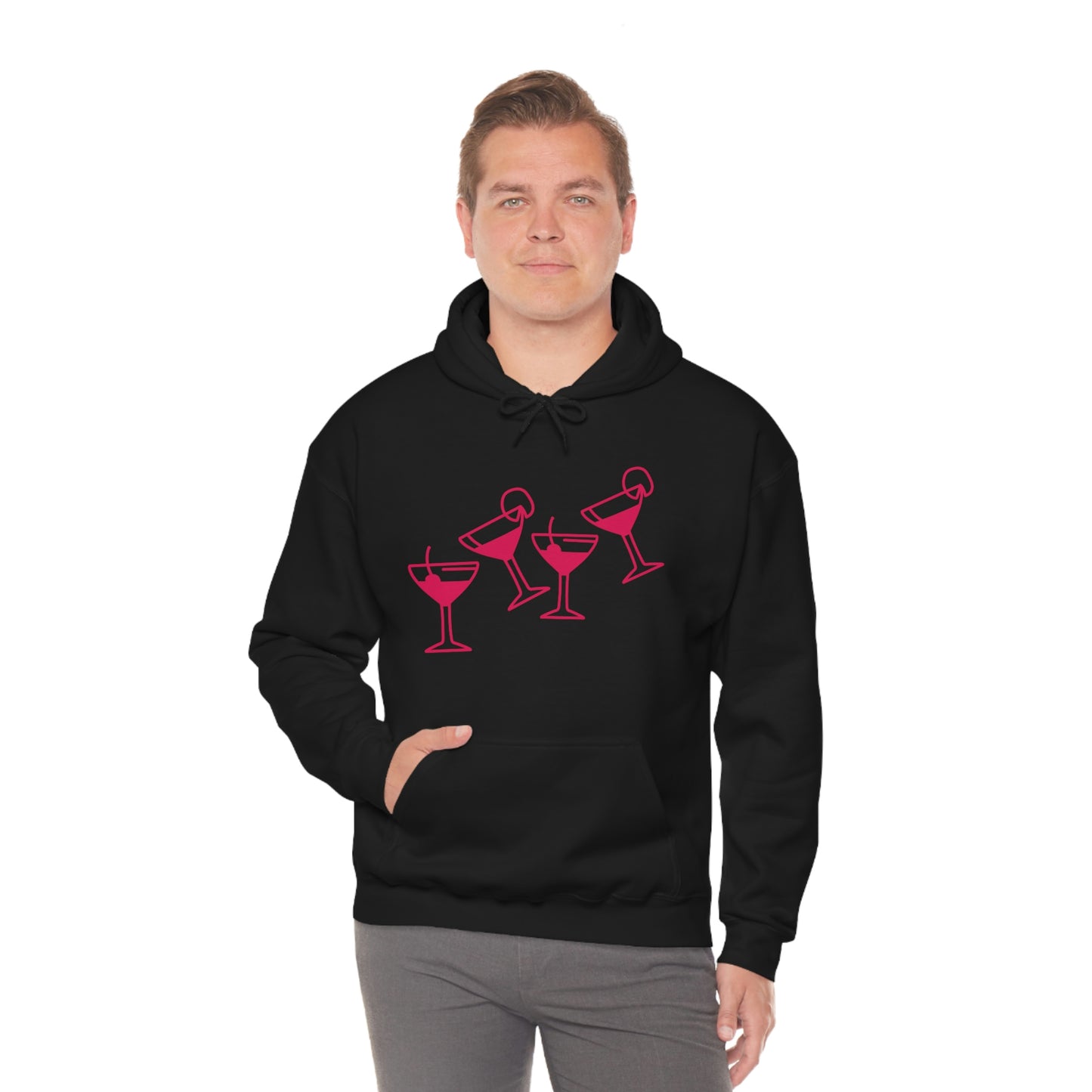 Sunrise Drinking Sunset - Hooded Sweatshirt