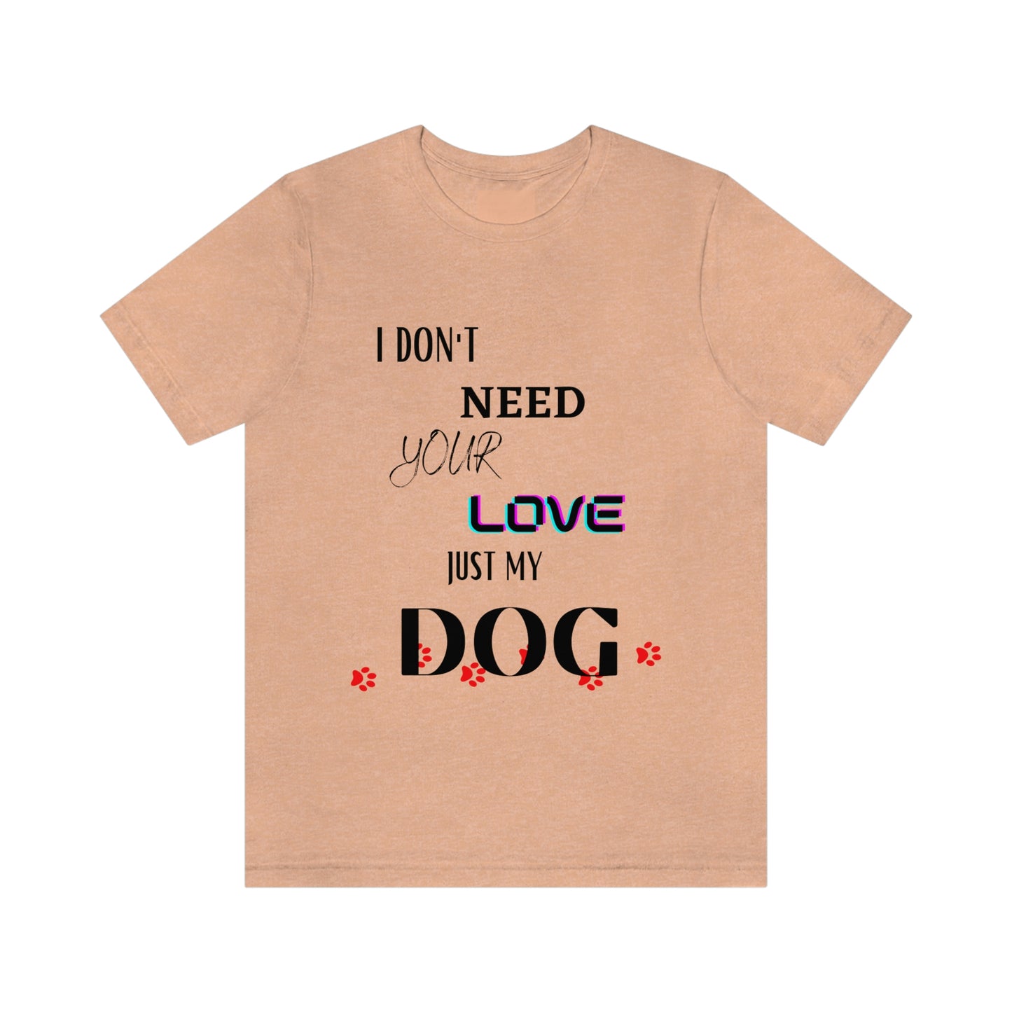 Dog Love - Short Sleeve Tee 01