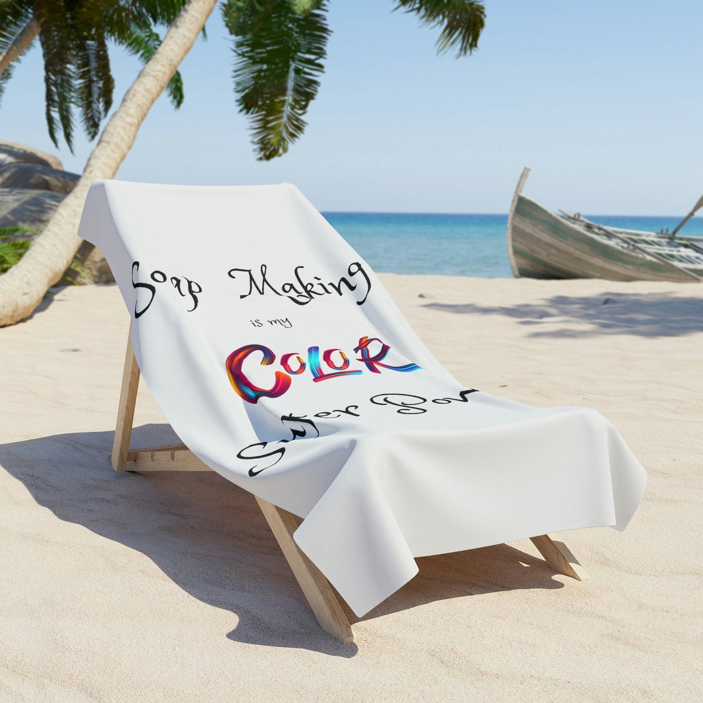 Color Power - Beach Towel