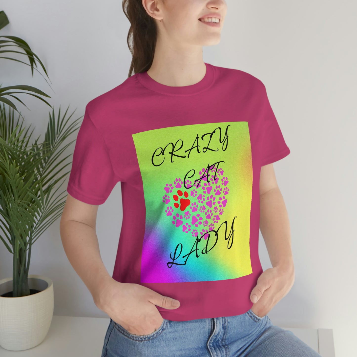Crazy Cat Lady - Short Sleeve Tee
