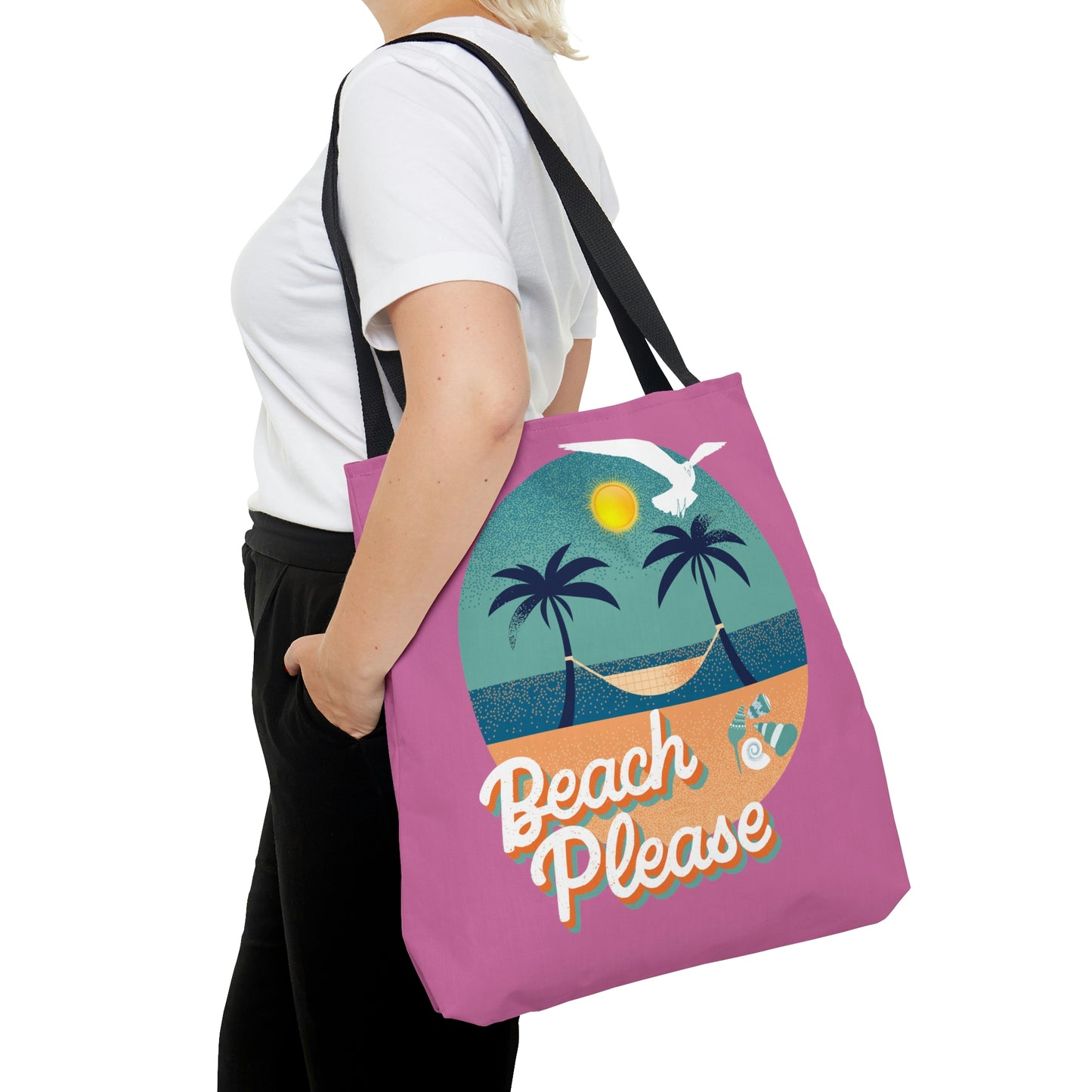 Beach Please - AOP Tote Bag