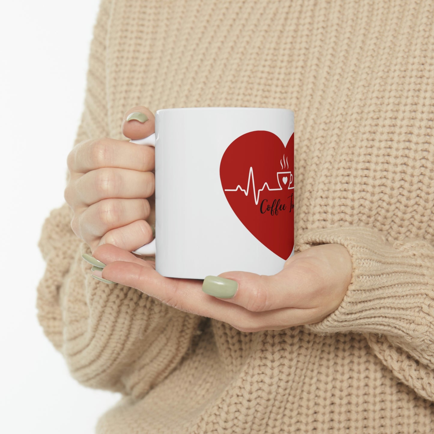 Love for Coffee Time - Ceramic Mug 11oz