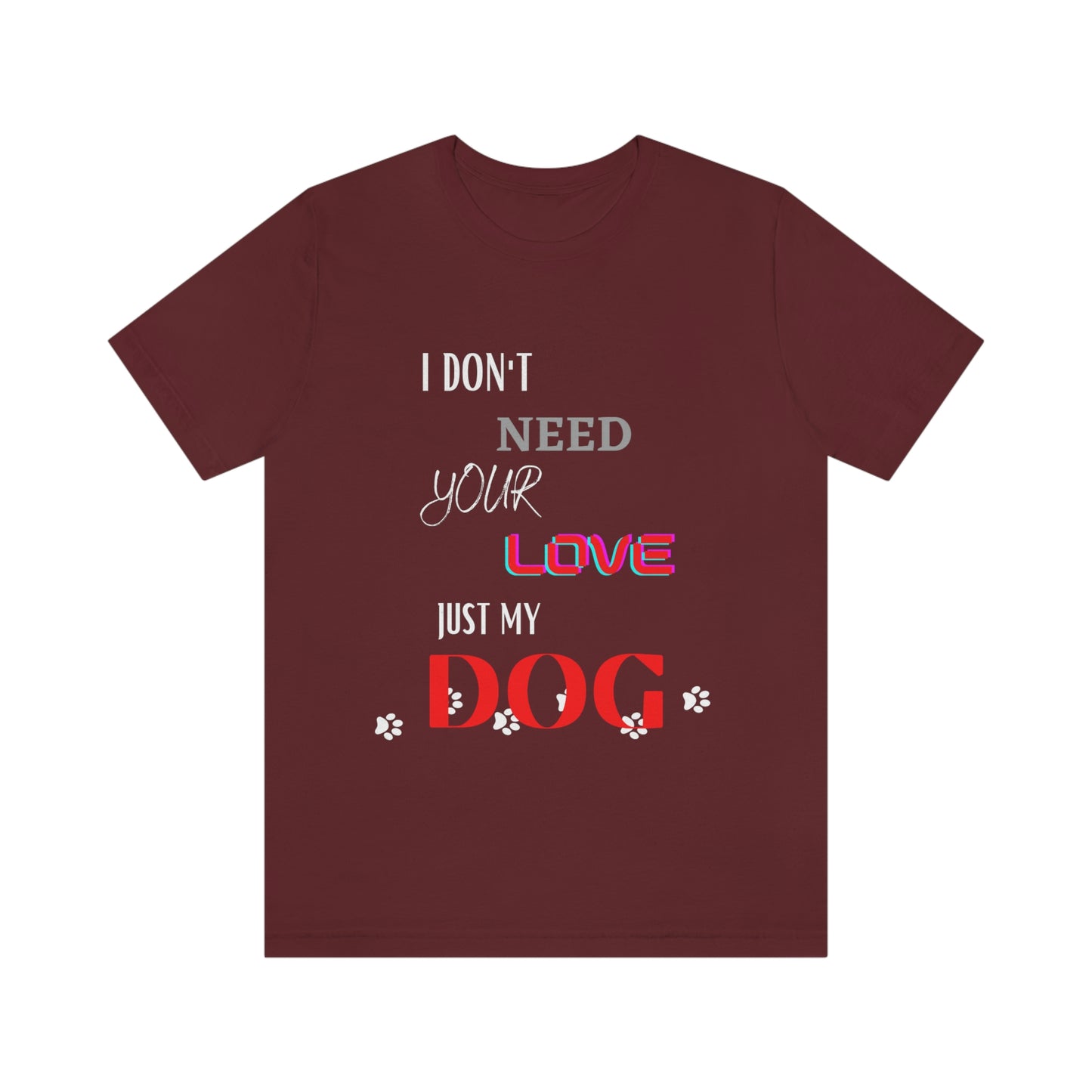 Dog Love - Short Sleeve Tee 02