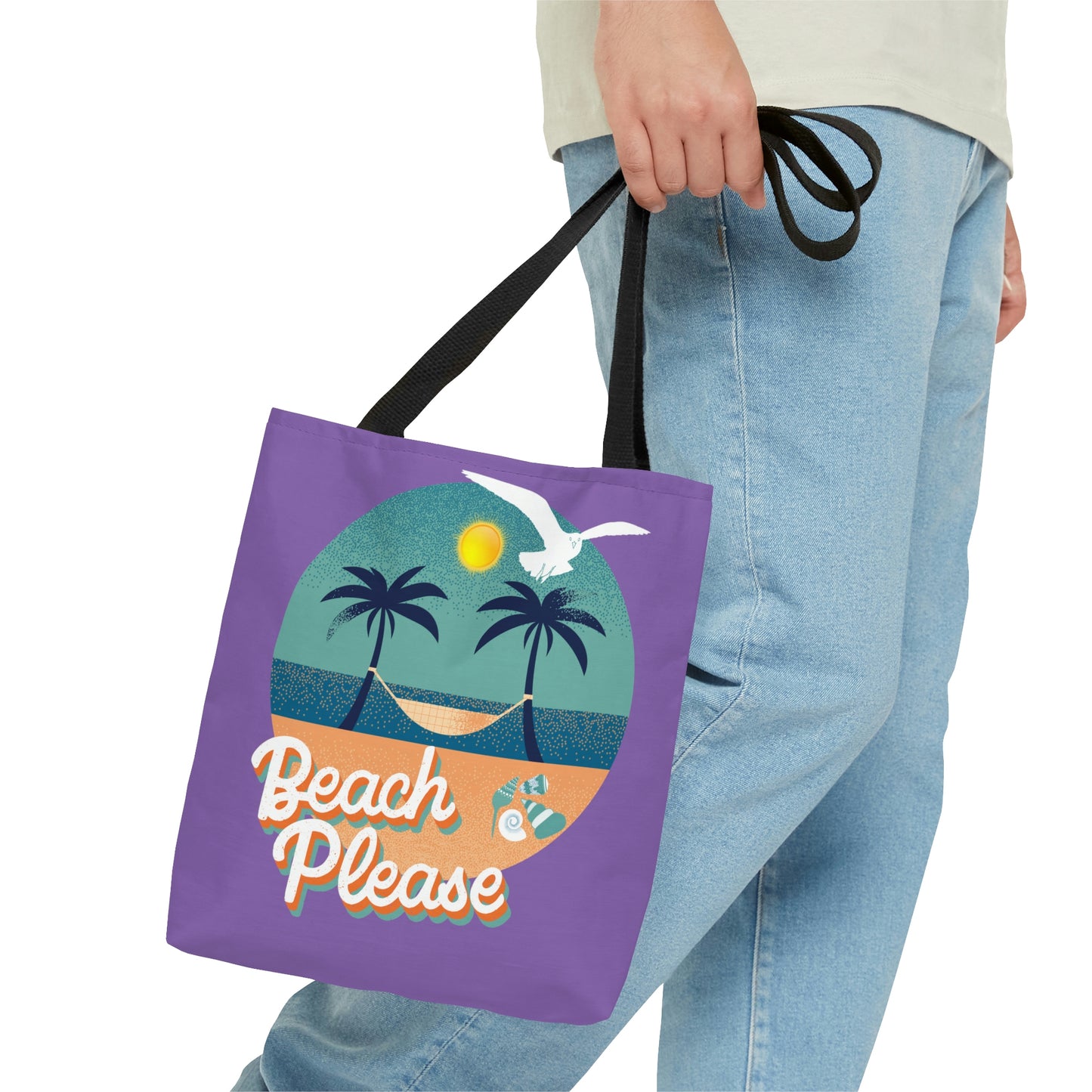 Beach Please - AOP Tote Bag