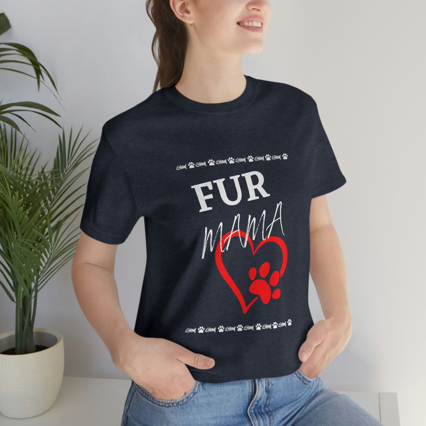 Fur Mama (Cats) - Short Sleeve Tee