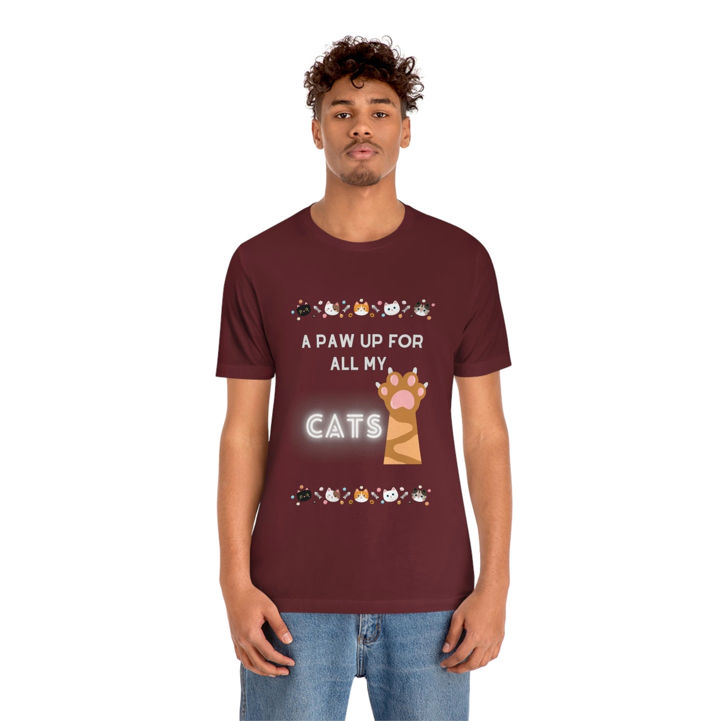 Cats Paw Up - Short Sleeve Tee
