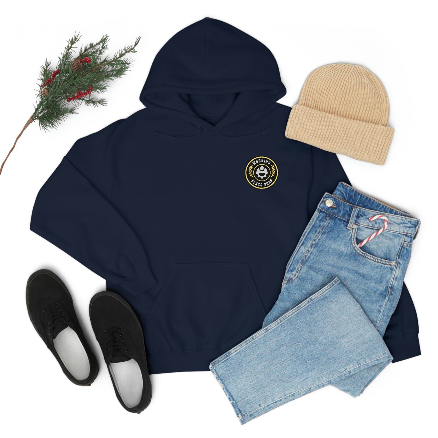 Working Class Soap Logo Hoodie