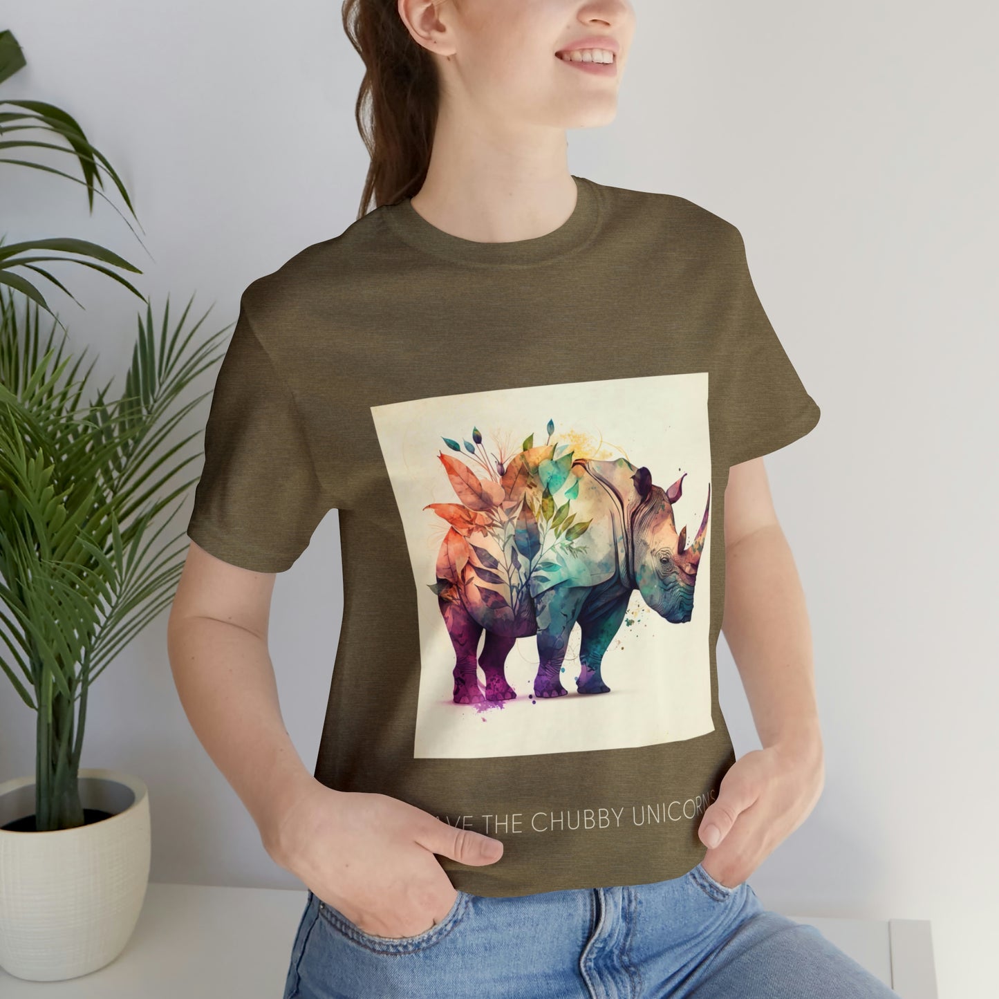 Save the Unicorn / Rhino Short Sleeve Tee