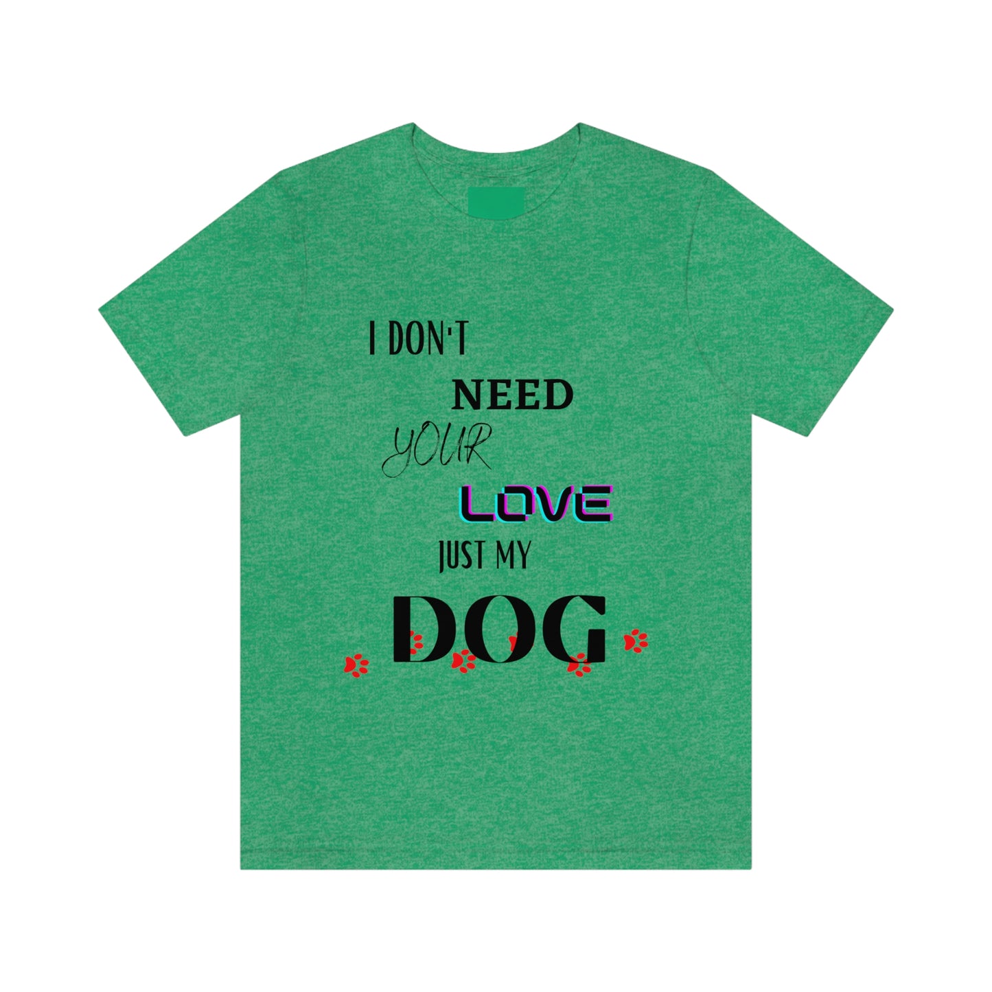 Dog Love - Short Sleeve Tee 01