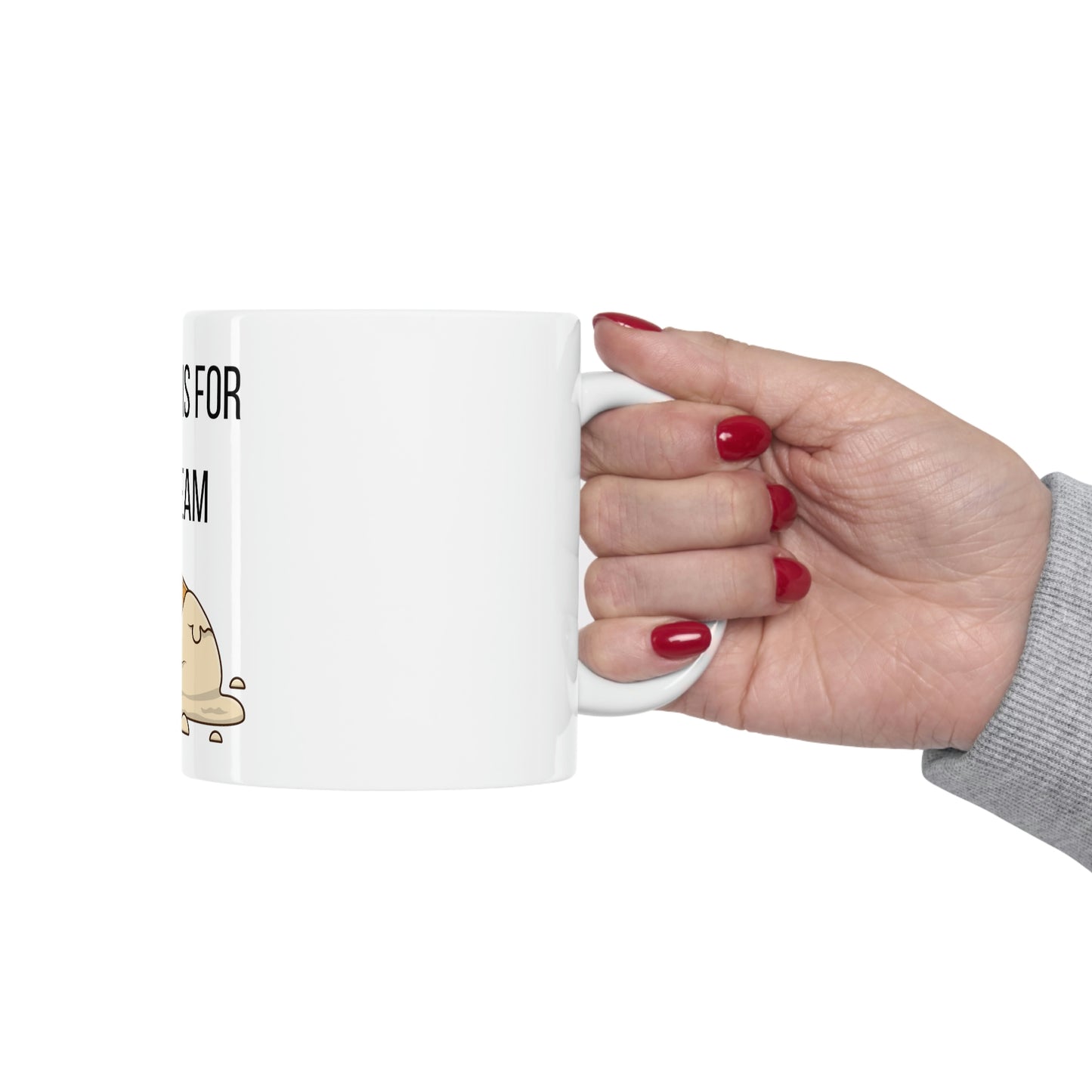Vanilla is for Ice Cream - Ceramic Mug 11oz