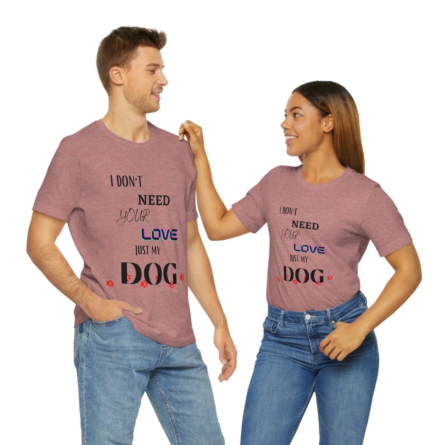 Dog Love - Short Sleeve Tee 01