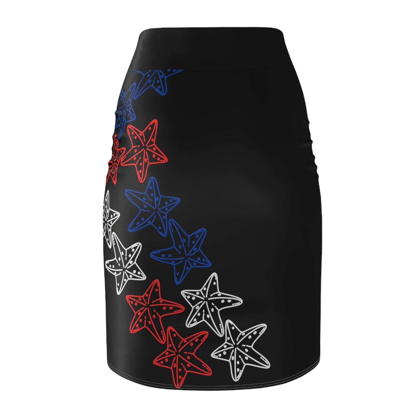 Red White and Blue - Pencil Skirt