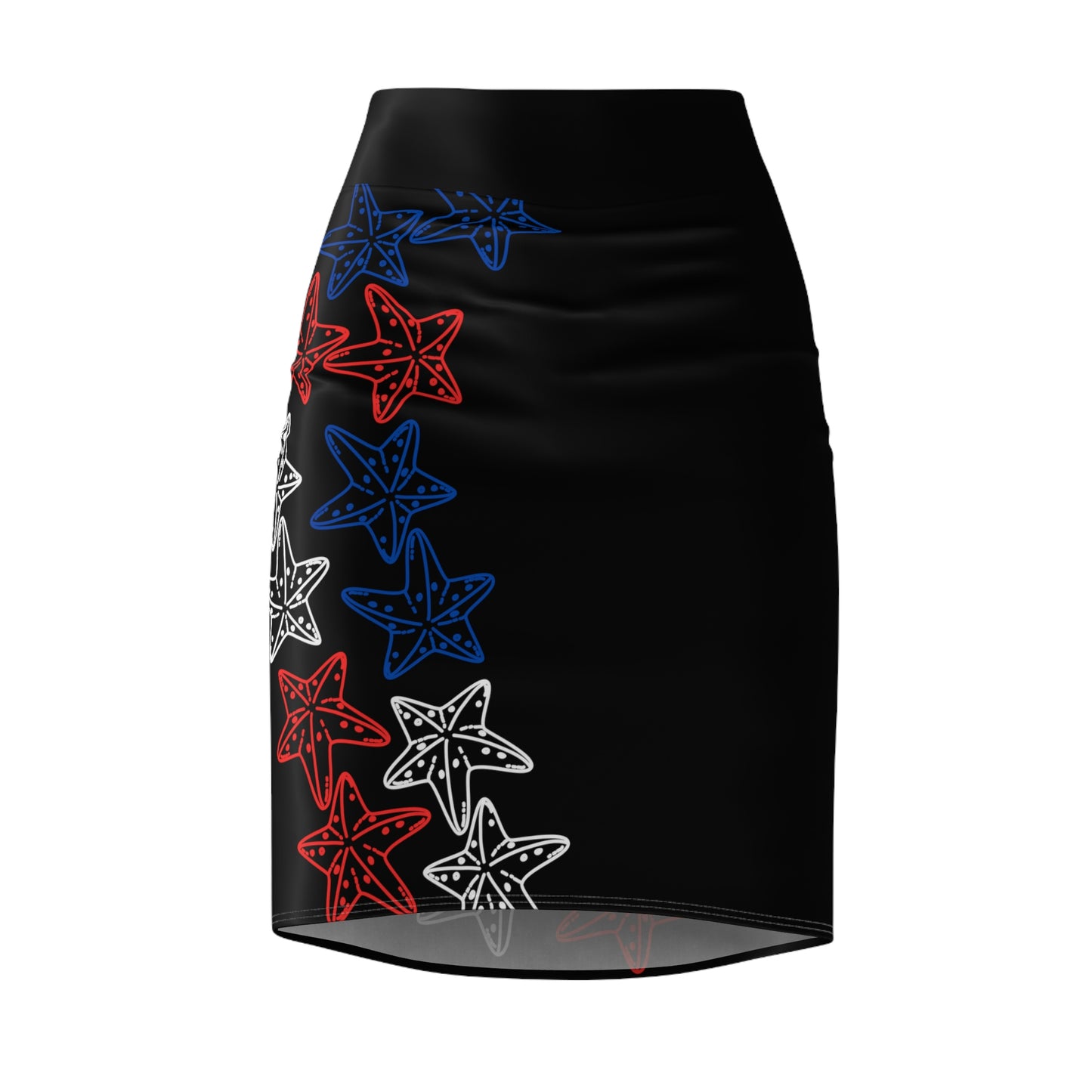 Red White and Blue - Pencil Skirt