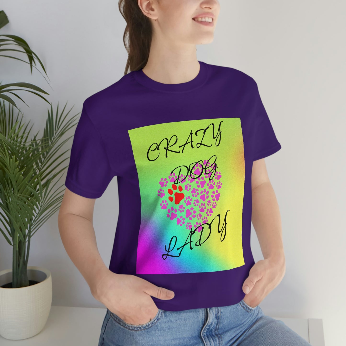 Crazy Dog Lady - Short Sleeve Tee