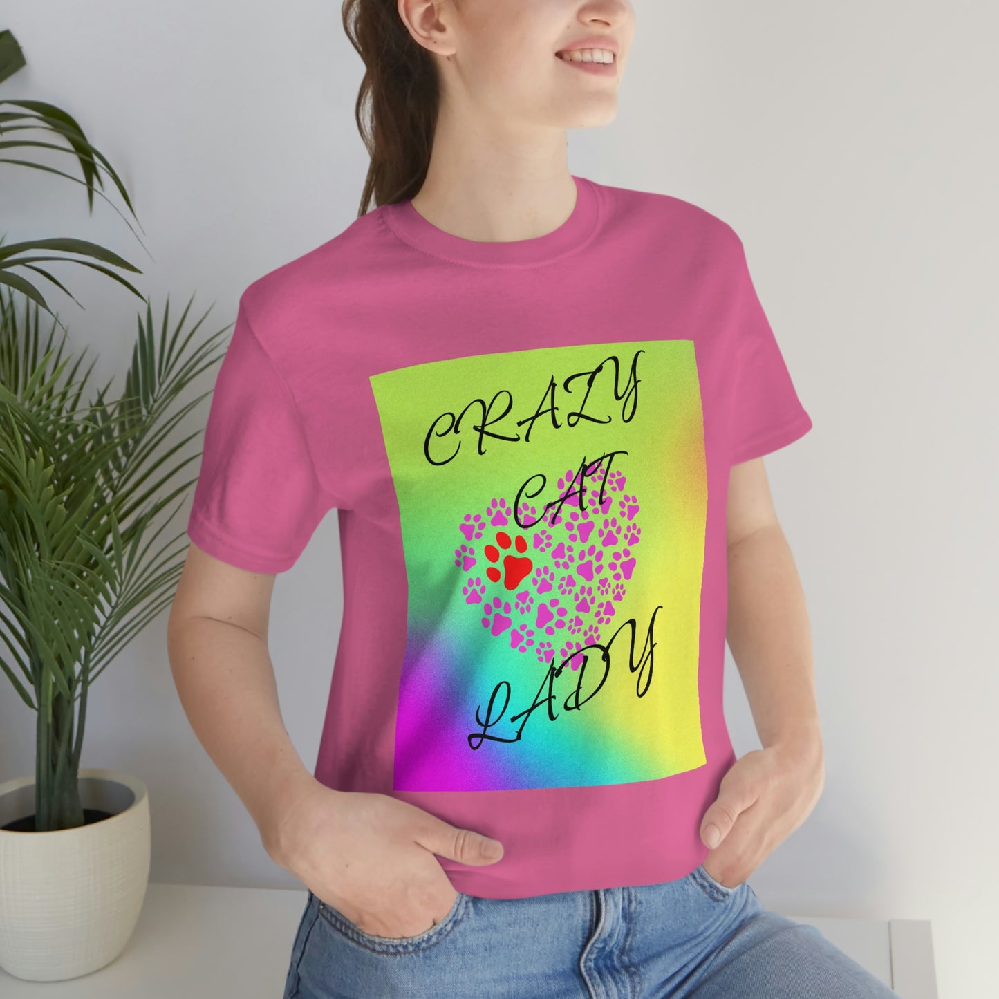 Crazy Cat Lady - Short Sleeve Tee