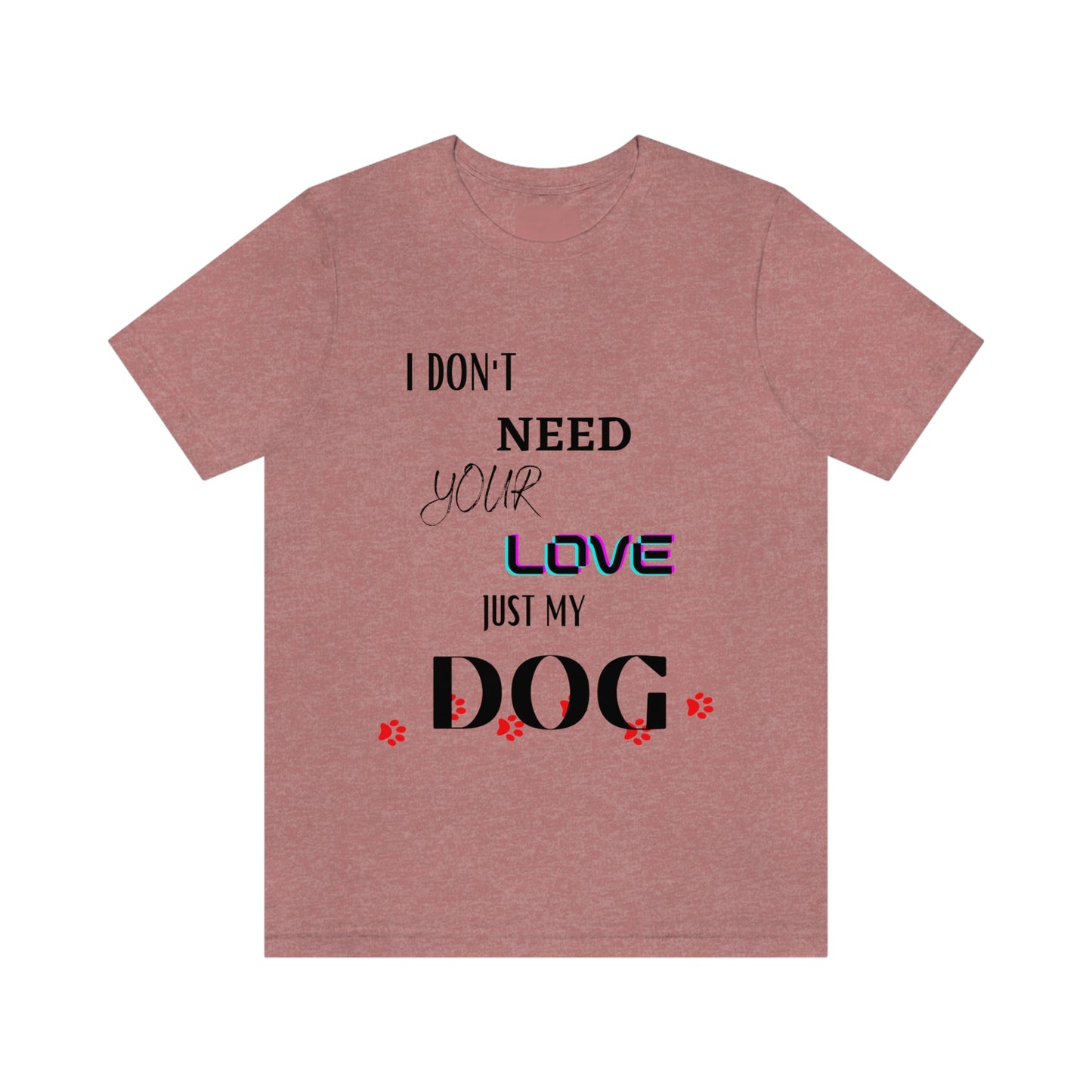 Dog Love - Short Sleeve Tee 01