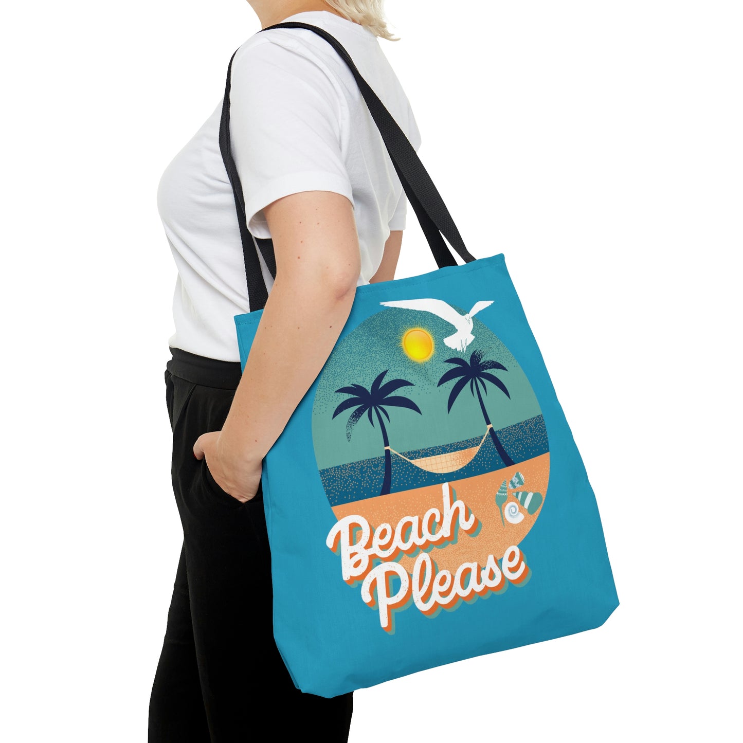 Beach Please - AOP Tote Bag