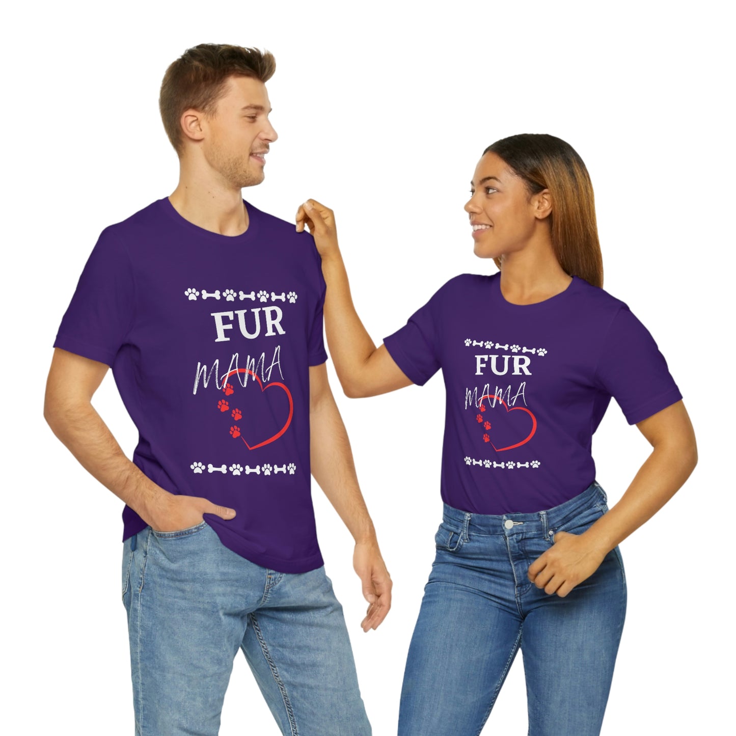 Fur Mama (Dogs) - Short Sleeve Tee
