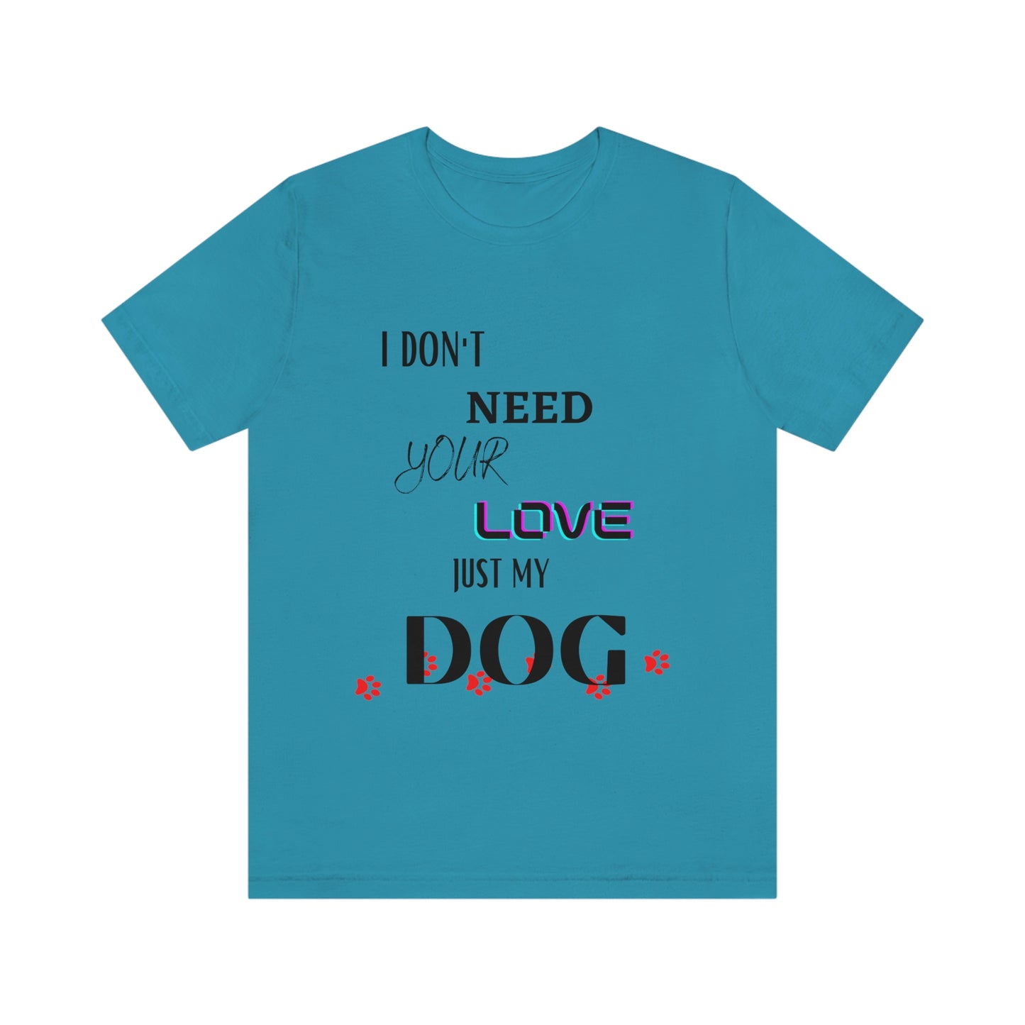 Dog Love - Short Sleeve Tee 01