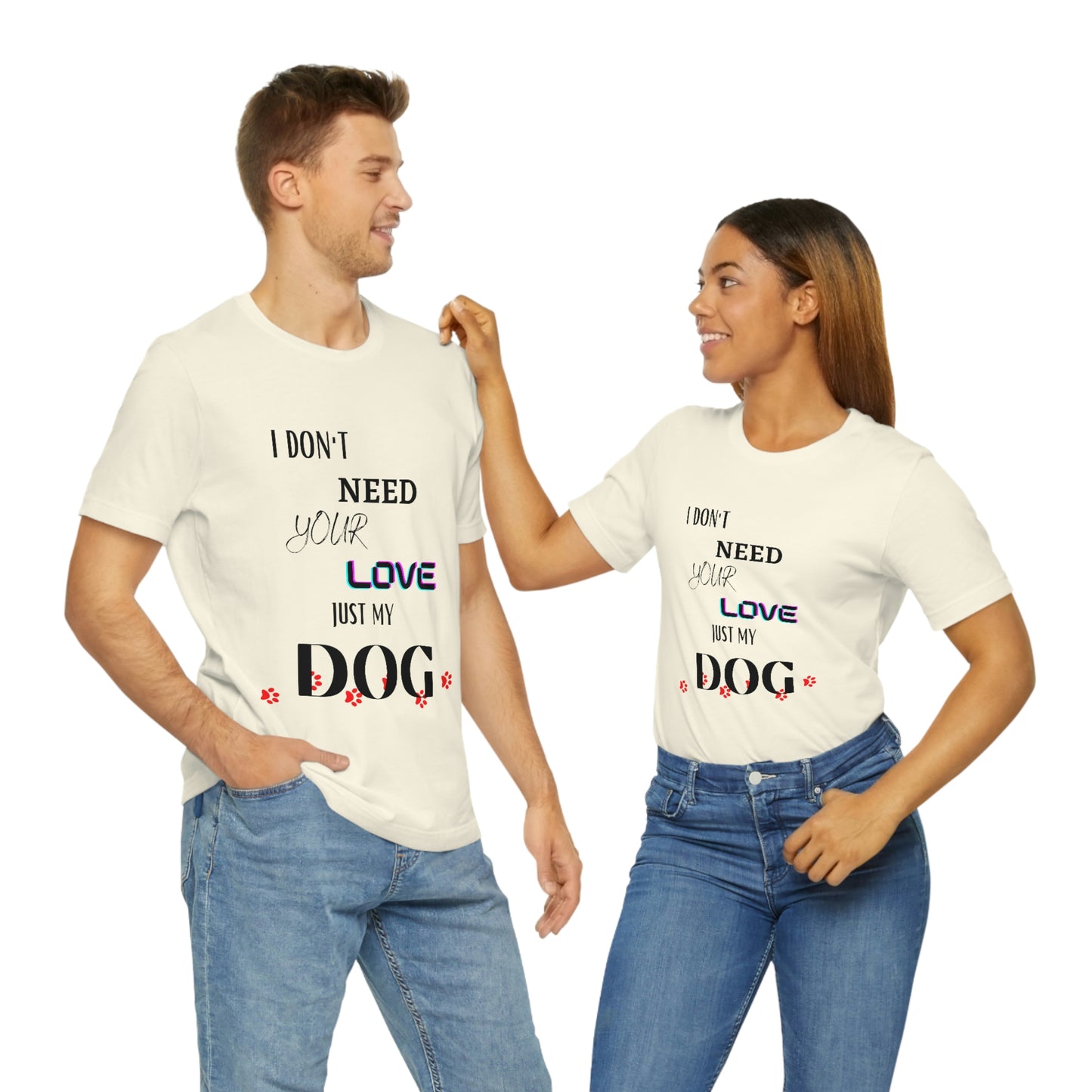 Dog Love - Short Sleeve Tee 01