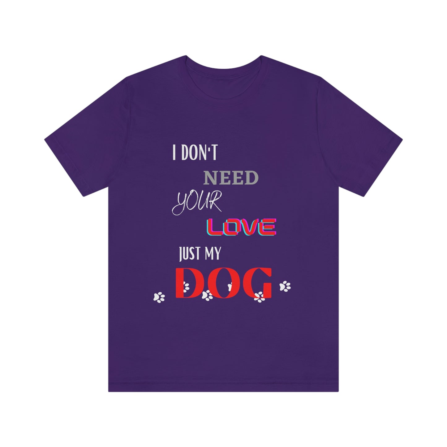 Dog Love - Short Sleeve Tee 02