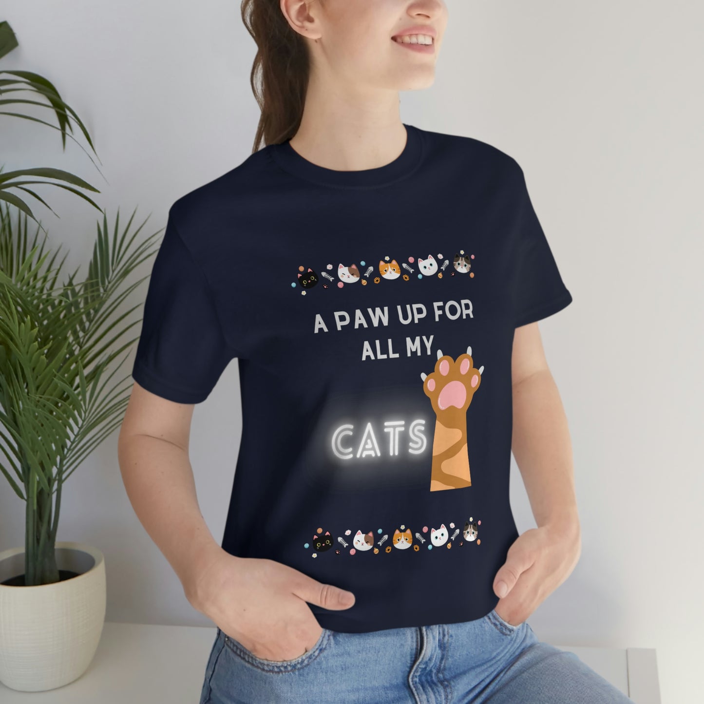Cats Paw Up - Short Sleeve Tee