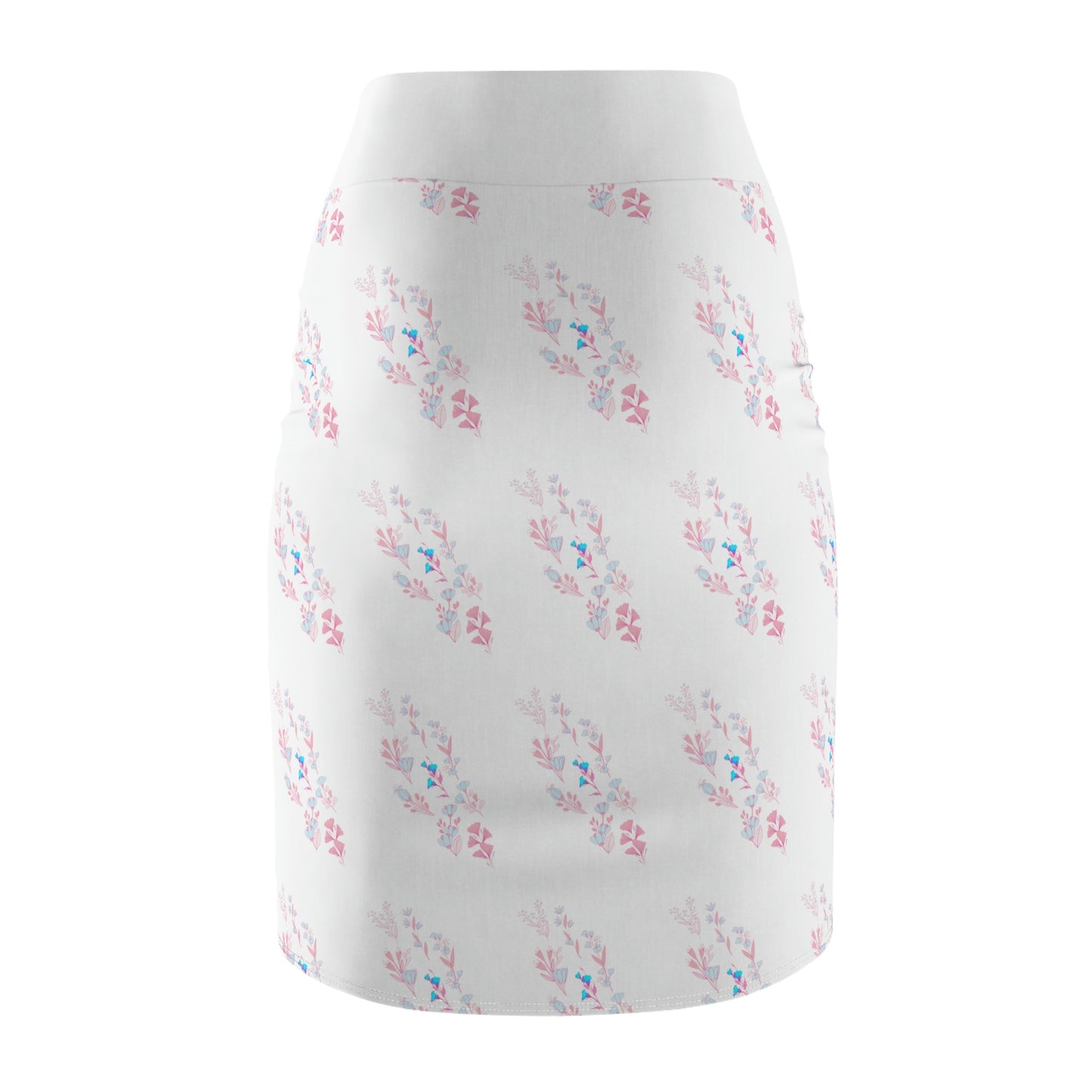Beautiful Flower designed pencil skirt
