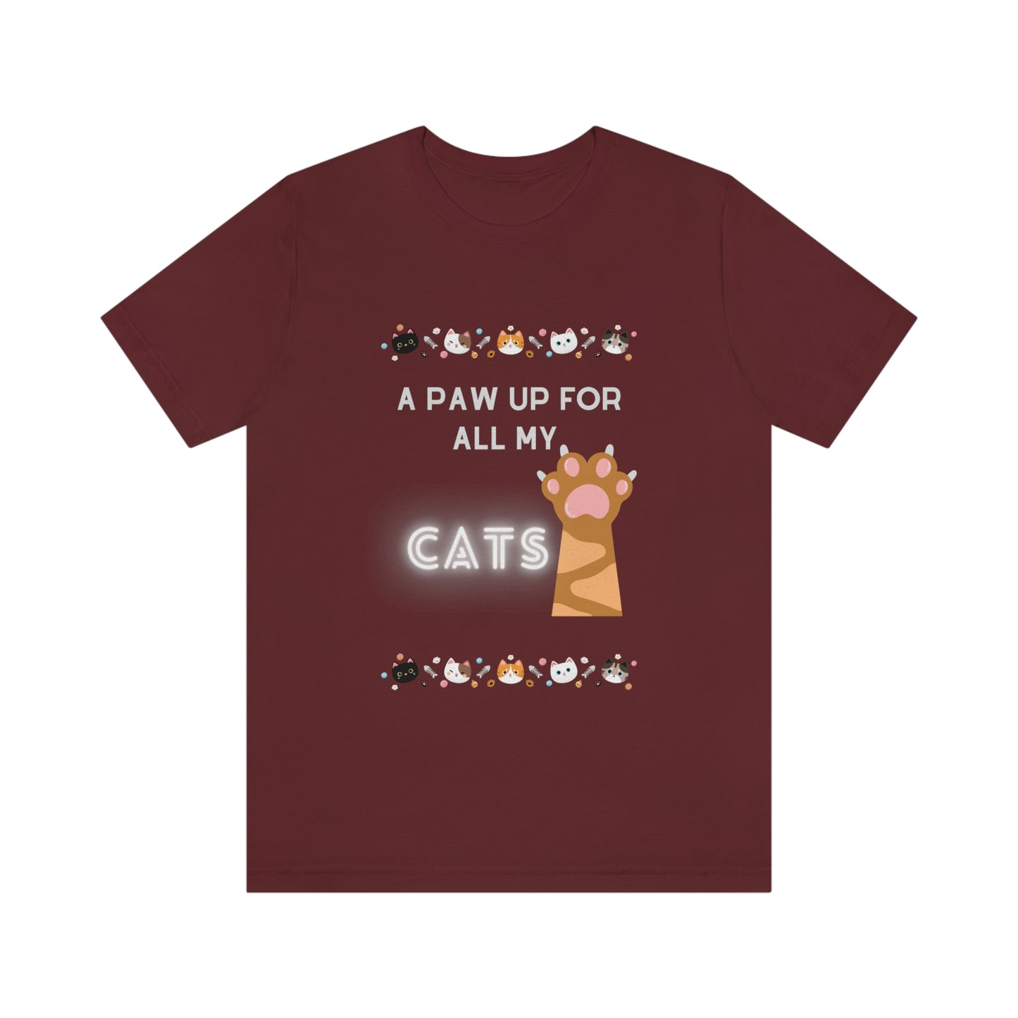 Cats Paw Up - Short Sleeve Tee