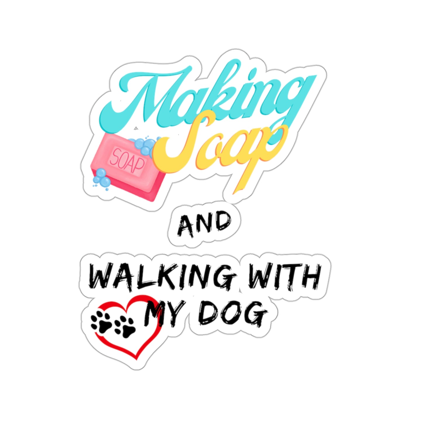 Soap making and my Dog