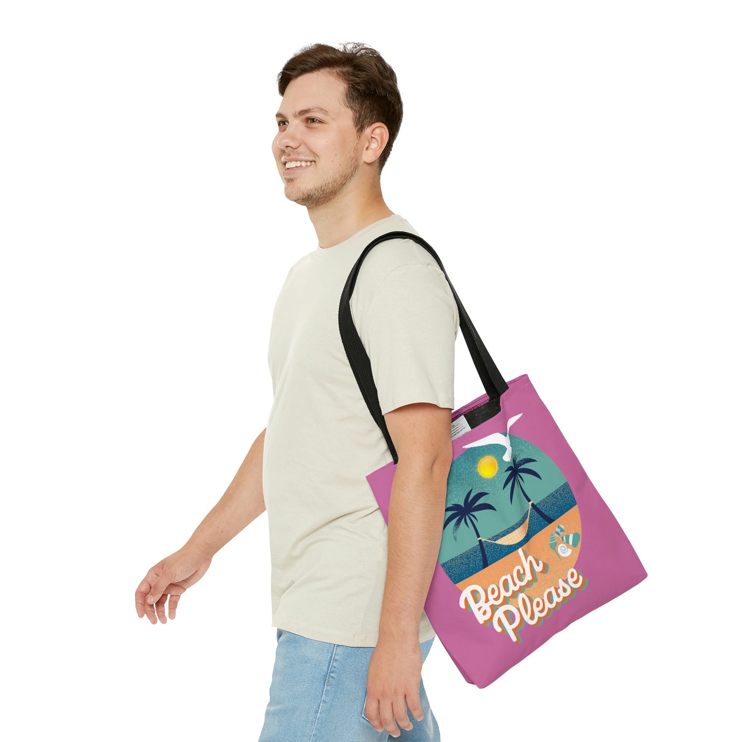 Beach Please - AOP Tote Bag