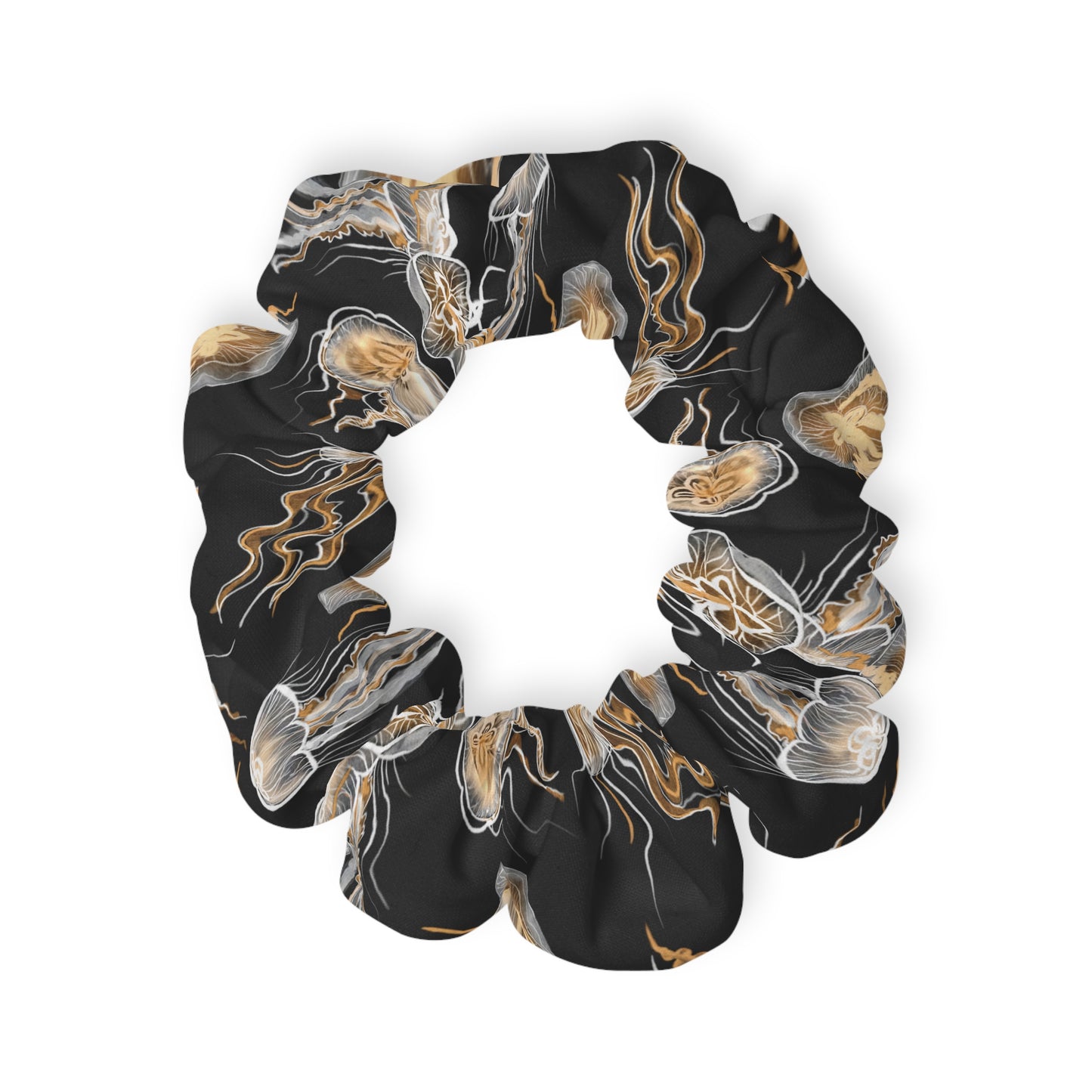Golden Jellyfish - Scrunchie