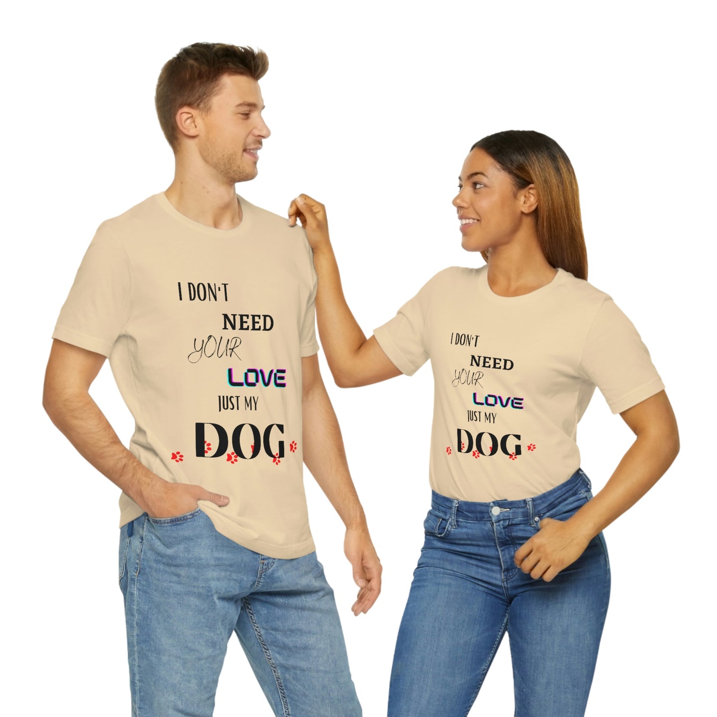 Dog Love - Short Sleeve Tee 01