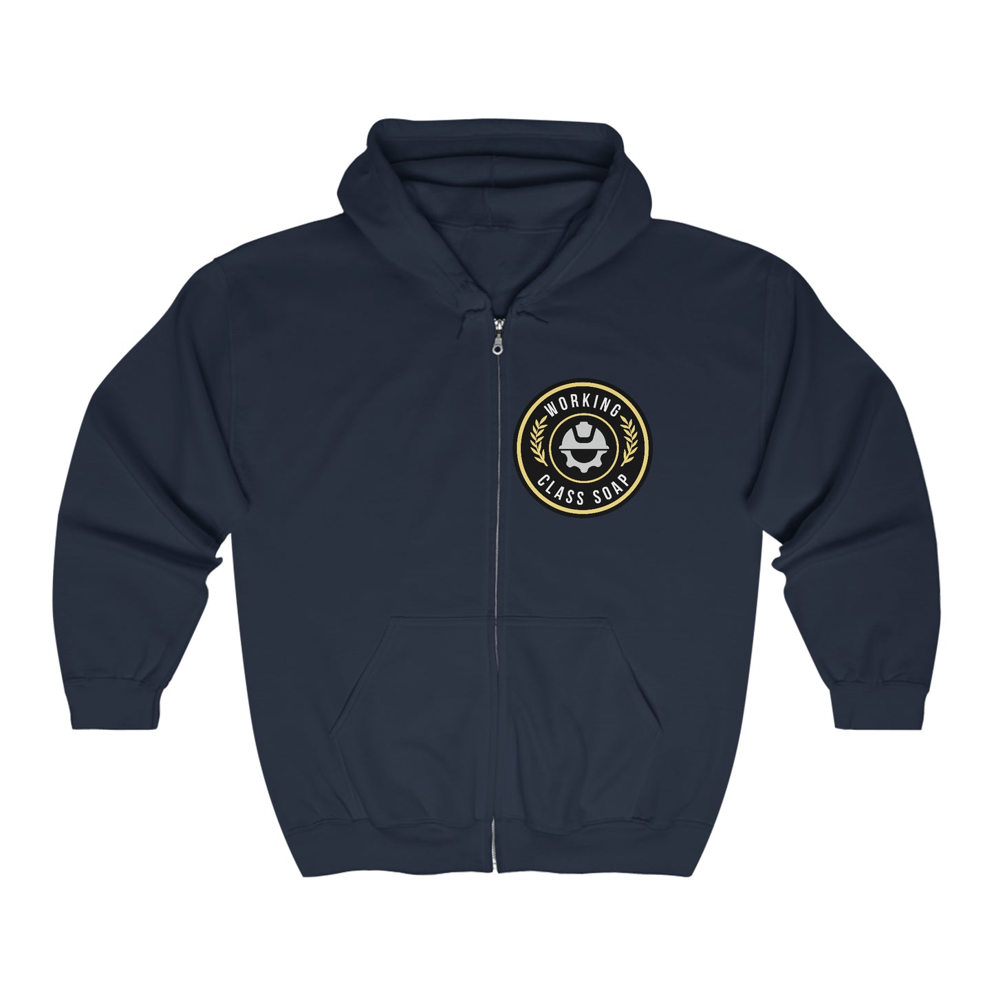 Logo - Full Zip Hooded Sweatshirt