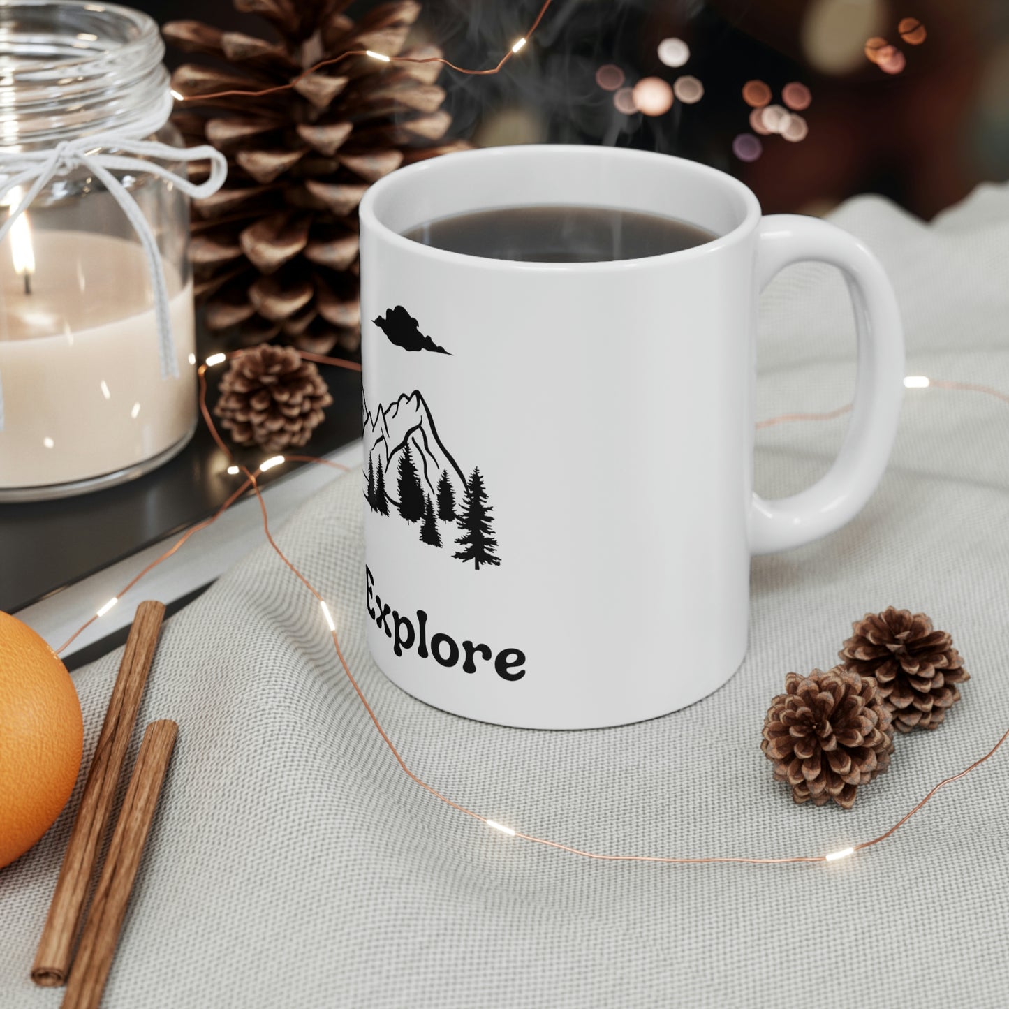 Time to Explore - Ceramic Mug 11oz