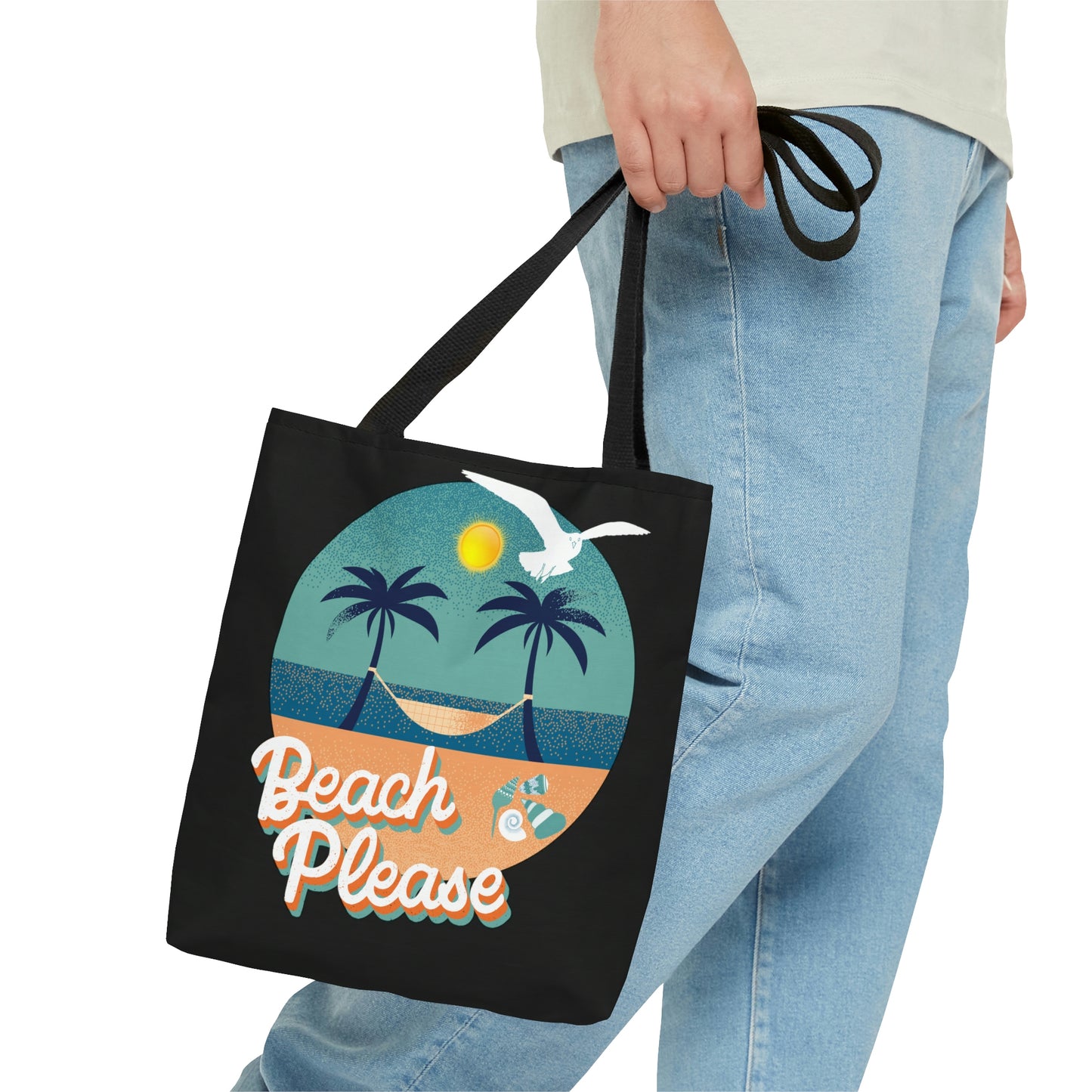 Beach Please - AOP Tote Bag